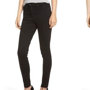 AG The Farrah Skinny Ankle High Rise black Denim